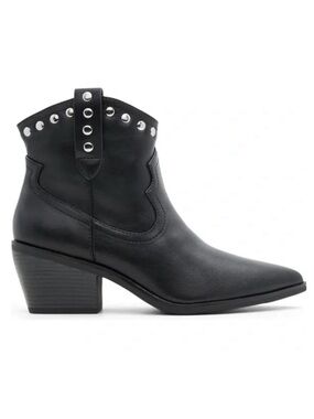Call It Spring Outlaw Black Ankle Boots | 9